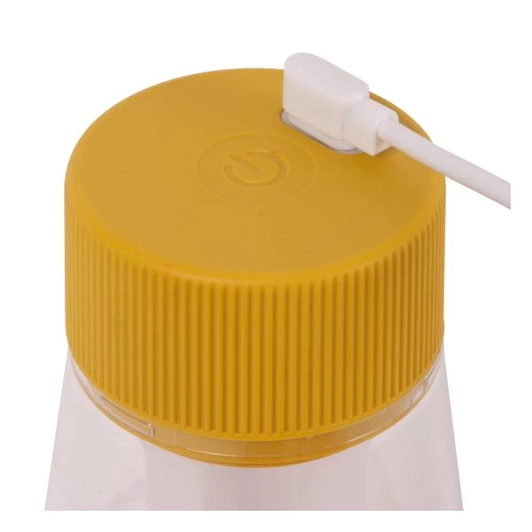 Lucide LORALI - Rechargeable Table lamp - Battery pack/batteries - LED Dim. - IP44 - Ocher Yellow - detail 1